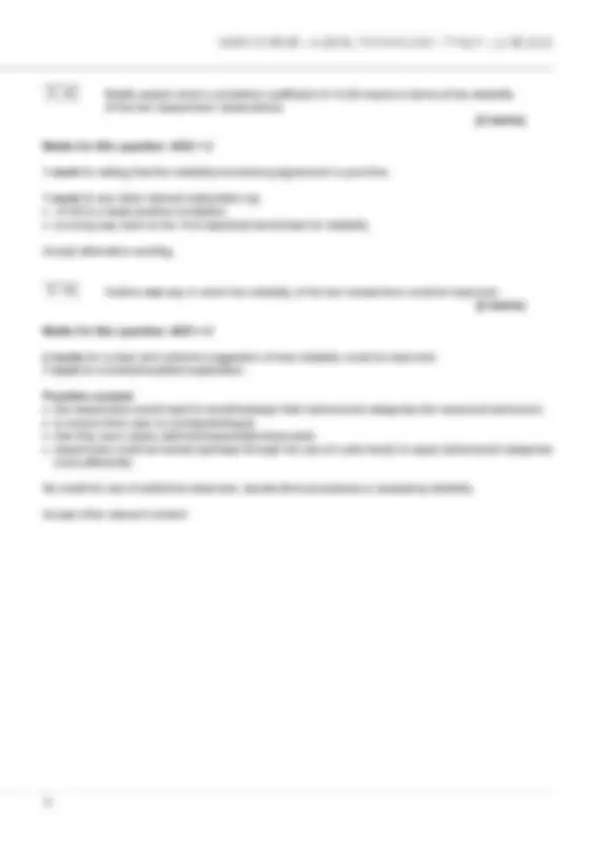 2025 AQA A-level PSYCHOLOGY Paper 1 QUESTION PAPER AND MARK SCHEME ...