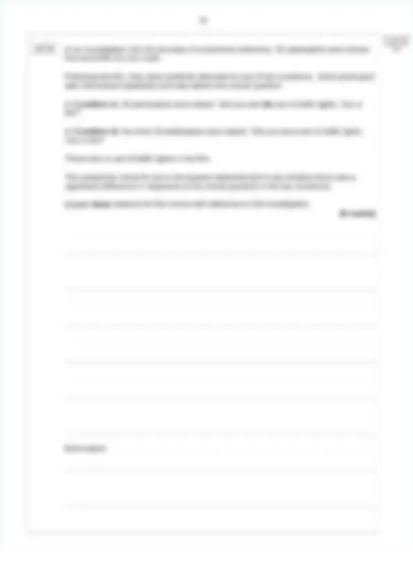 2025 AQA A-level PSYCHOLOGY Paper 1 QUESTION PAPER AND MARK SCHEME ...