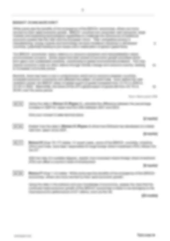 AQA A-level ECONOMICS Paper 2 JUNE 2025 QUESTION PAPER AND MARK SCHEME ...