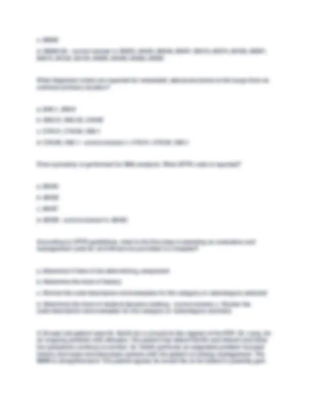 Aapc Codify Example.pdf AAPC CPC Final Exam Practice Questions Answers Medical Coding Study ...