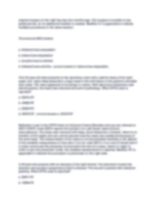 AAPC CPC Final Exam Practice Questions Answers Medical Coding Study ...