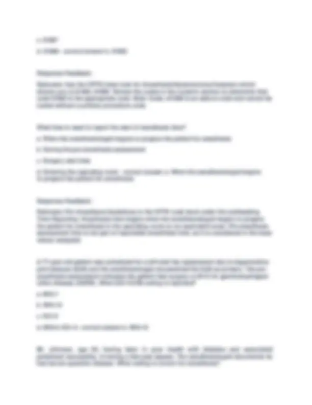 AAPC CPC Final Exam Practice Questions Answers Medical Coding Study ...