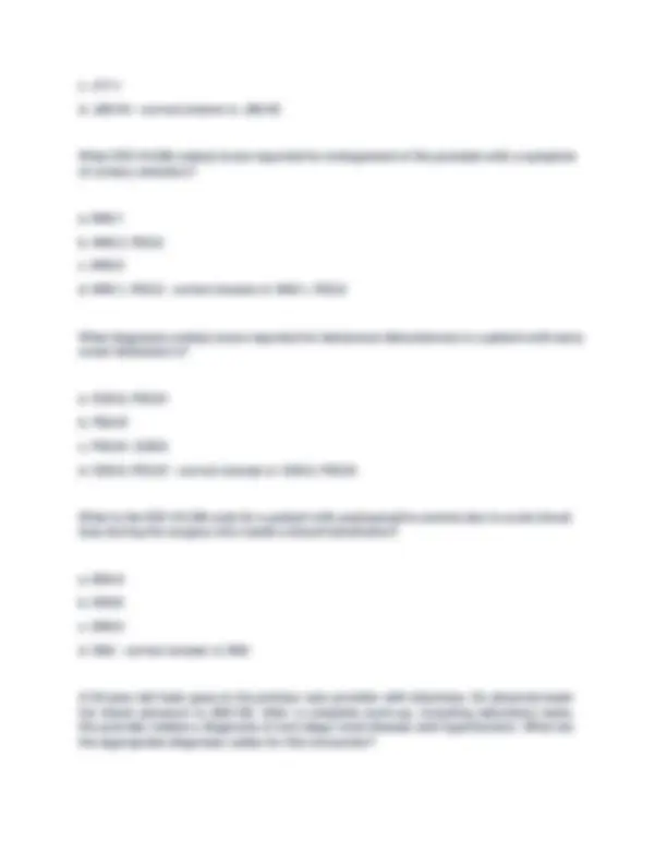 AAPC CPC Final Exam Practice Questions Answers Medical Coding Study ...