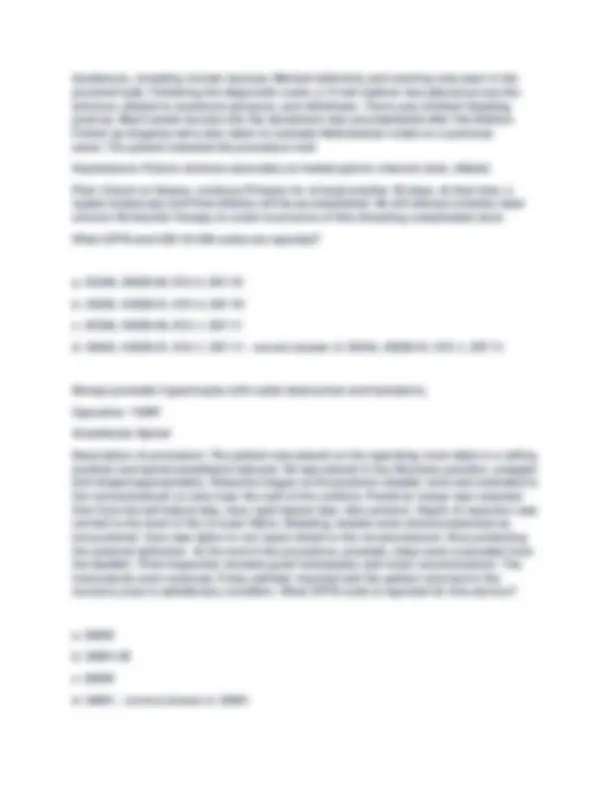 Aapc Codify Example.pdf AAPC CPC Final Exam Practice Questions Answers Medical Coding Study ...
