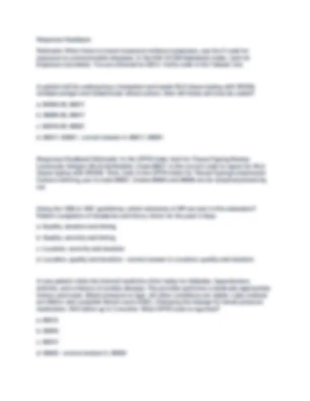 AAPC CPC Final Exam Practice Questions Answers Medical Coding Study ...