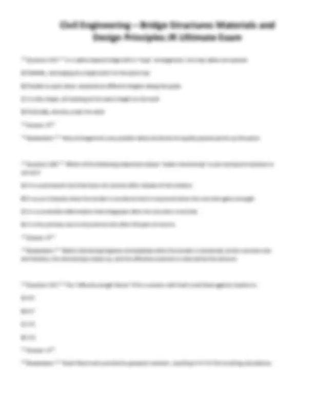 Civil Engineering – Bridge Structures Materials and Design Principles ...
