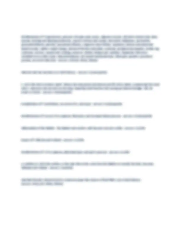 Rasmussen Pathophysiology Exam 2 LATEST 2026-2027 QUESTIONS AND 100% ...