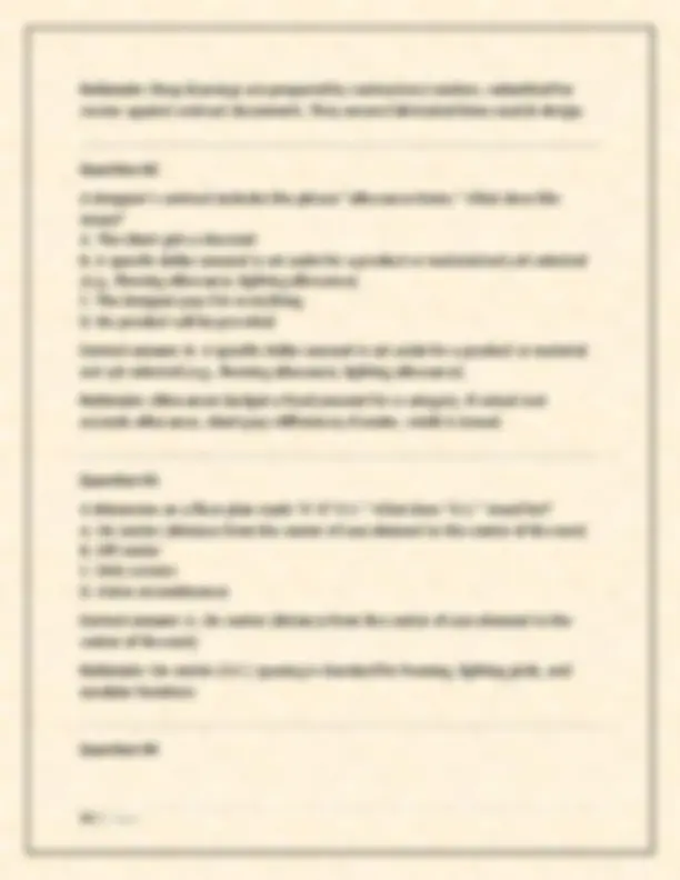 NCIDQ IDFX FINAL EXAM – COMPREHENSIVE PRACTICE TEST 120 ORIGINAL ...