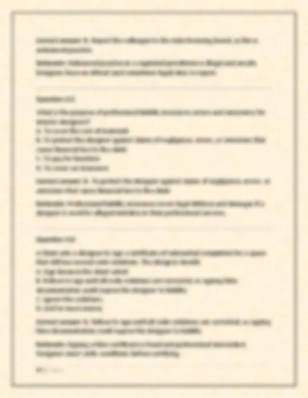 NCIDQ IDFX FINAL EXAM – COMPREHENSIVE PRACTICE TEST 120 ORIGINAL ...