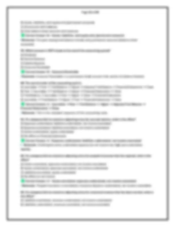 ACC 231 ASU EXAM 2 (PROFESSOR MINDY WOLFE) 2026 PRACTICE EXAM QUESTION ...