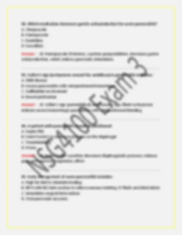NSG 4100/ NSG4100 Exam 3 (New 2026/ 2027 Update) Adult Health III ...