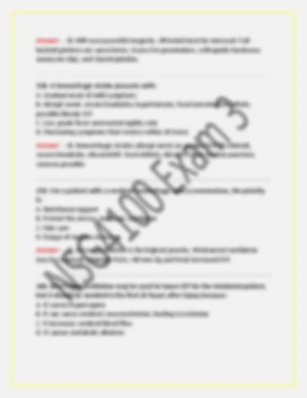 NSG 4100/ NSG4100 Exam 3 (New 2026/ 2027 Update) Adult Health III ...