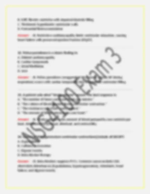 NSG 4100/ NSG4100 Exam 3 (New 2026/ 2027 Update) Adult Health III ...