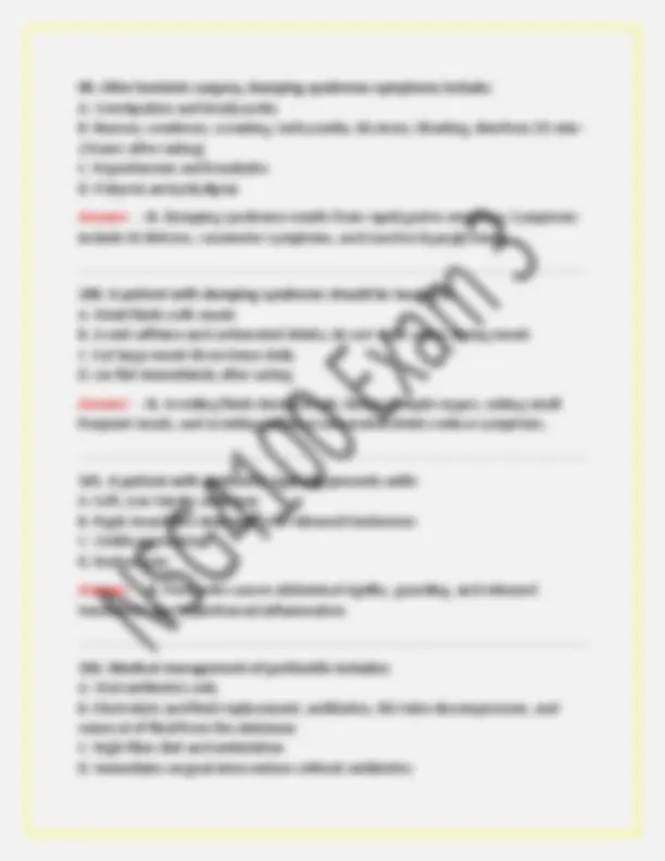 NSG 4100/ NSG4100 Exam 3 (New 2026/ 2027 Update) Adult Health III ...
