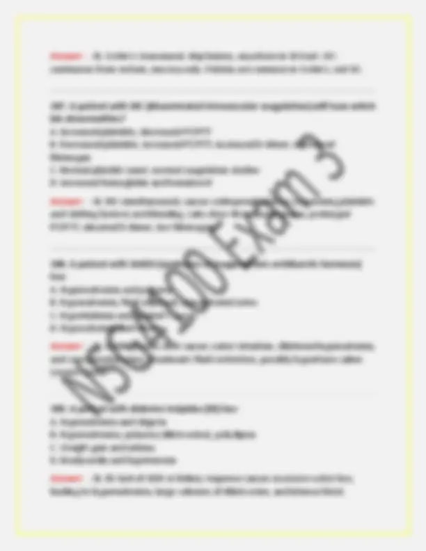 NSG 4100/ NSG4100 Exam 3 (New 2026/ 2027 Update) Adult Health III ...