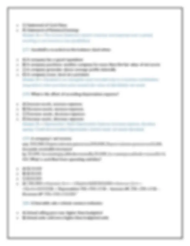 WGU C213 Accounting For Decision Makers Final Actual Exam Questions ...