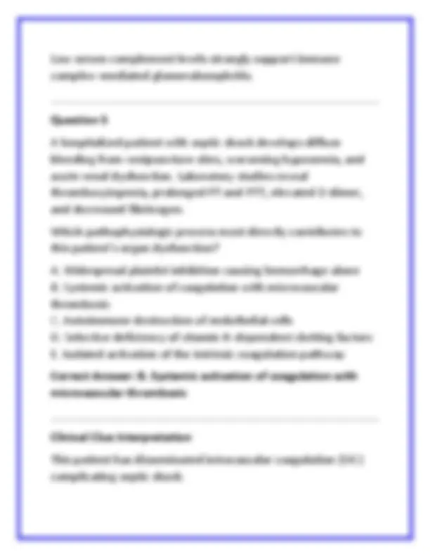 Robbins, Cotran & Kumar Pathologic Basis of Disease 11th Edition Test ...