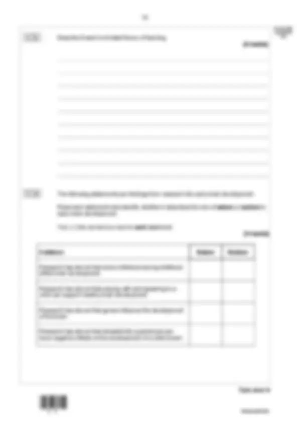 2025 AQA GCSE Psychology Paper 1 Question Paper + Mark Scheme | Exams ...