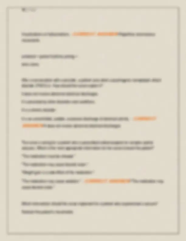 HERZING UNIVERSITY NSG 223 MED SURG II EXAM 3 NEWEST 2026 2027 COMPLETE ...