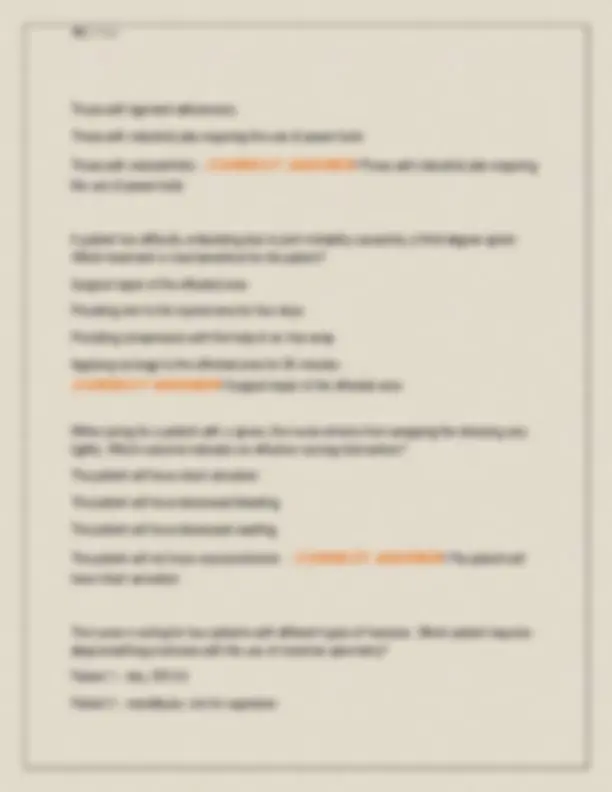 HERZING UNIVERSITY NSG 223 MED SURG II EXAM 3 NEWEST 2026 2027 COMPLETE ...