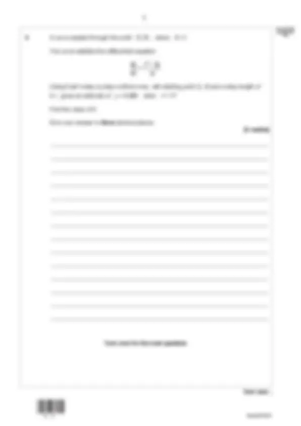 2025 AQA A-Level Further Mathematics Paper 2 Question Paper + Mark ...