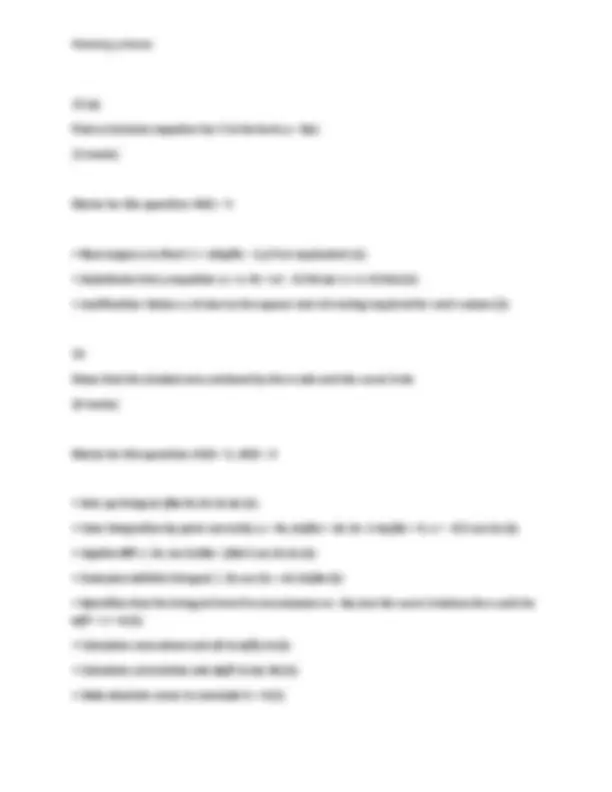 2025 AQA A-Level Mathematics Paper 1 Question Paper + Mark Scheme ...