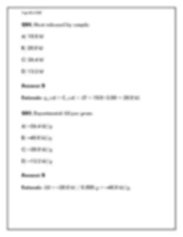 ACS GENERAL CHEMISTRY EXAM 2026 – 200 PRACTICE QUESTIONS WITH CORRECT ...