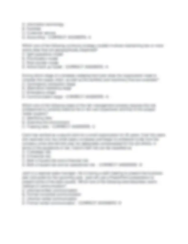 ARM 400 EXAM PRACTICE /NEWEST 2026 WITH COMPLETE Q&A/GRADED A+ | Exams ...