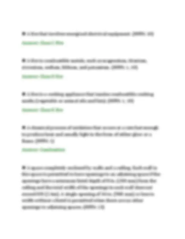 NFPA CHAPTER 5 UPDATED ACTUAL MOCK EXAM WITH ANSWER RATIONALES 2026 ...