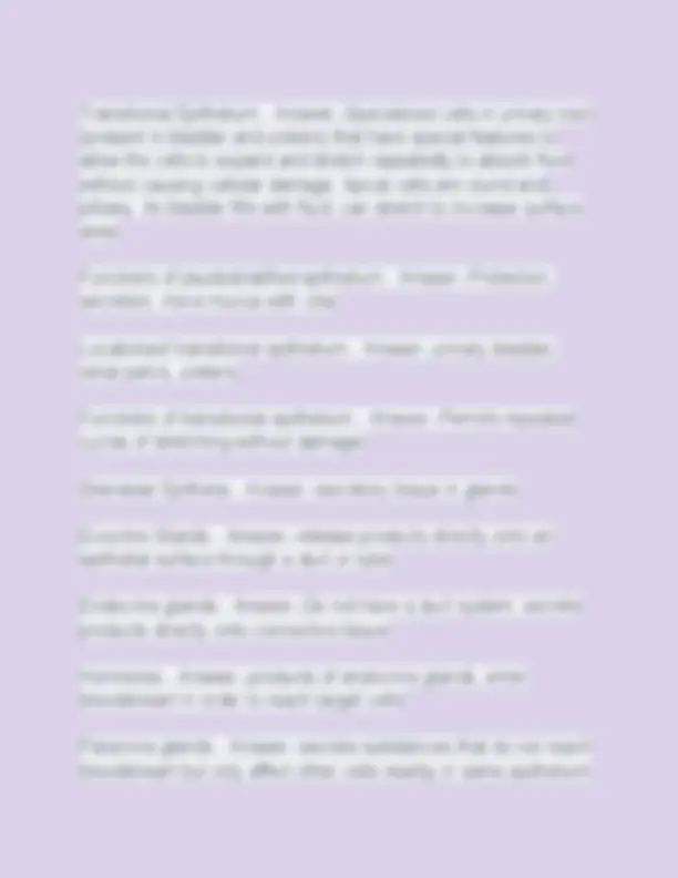 Portage Learning BIOL 251 - Anatomy and Physiology 1, Module 2 Exam ...