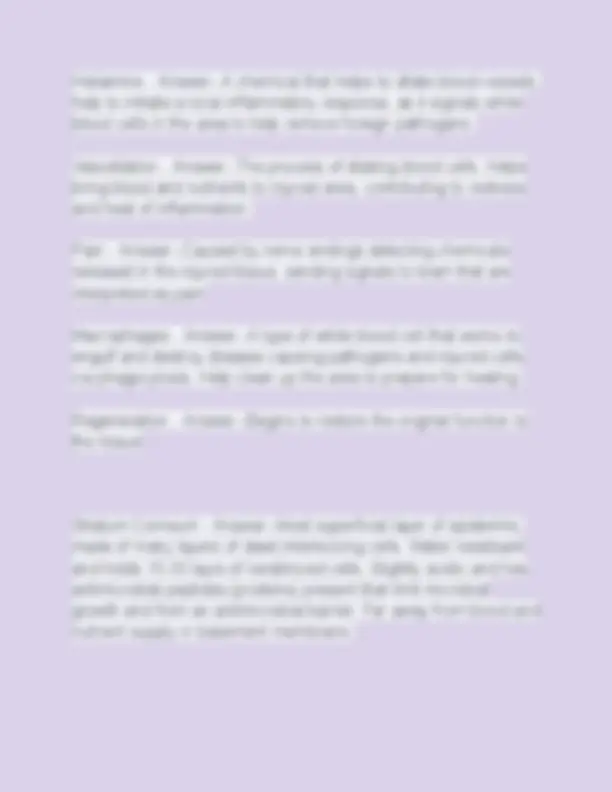 Portage Learning BIOL 251 - Anatomy and Physiology 1, Module 2 Exam ...