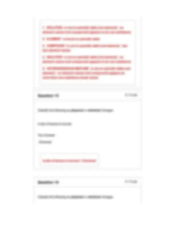 CHEM 121 Module 1 Exam (2 Set, 2026/27) Foundations of General ...