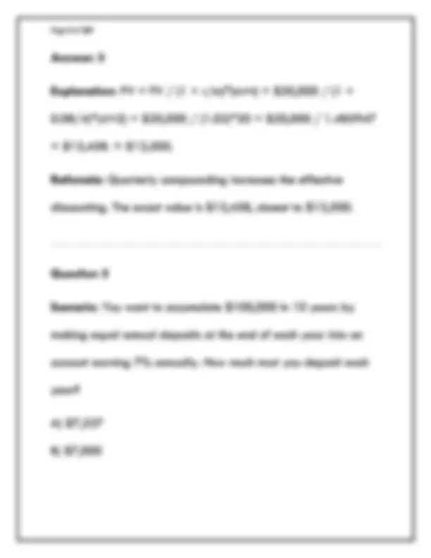 FIN 300 Final Exam 2025-2026: Corporate Finance Practice Test & Answers ...