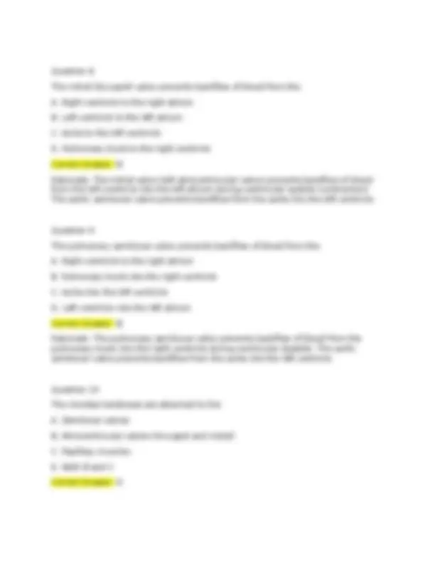 BIOL 252 HUMAN ANATOMY & PHYSIOLOGY II W/LAB | MODULE 2 EXAM REVIEW ...