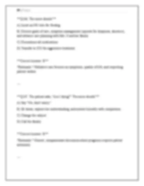 NZ State Final Nursing Exam 2025/2026: 170 NCNZ-style Questions ...
