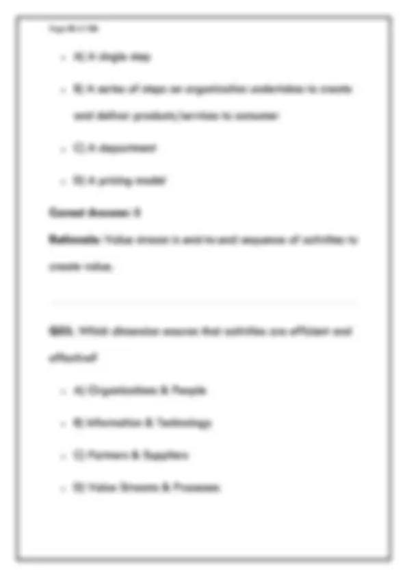 ITIL 4 FOUNDATION EXAMINATION QUESTIONS AND ANSWERS | COMPLETE PRACTICE ...