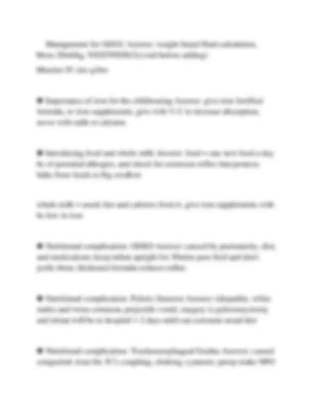 NUR 2310C PEDS EXAMS 1-4 (NEW 2026/2027) EXAM SCRIPT PRACTICE QUESTIONS ...