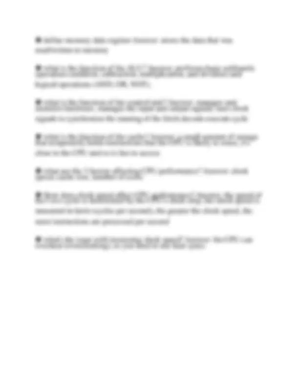OCR GCSE COMPUTER SCIENCE PAPER 1 EXAM SCRIPT 2026 QUESTIONS WITH ...
