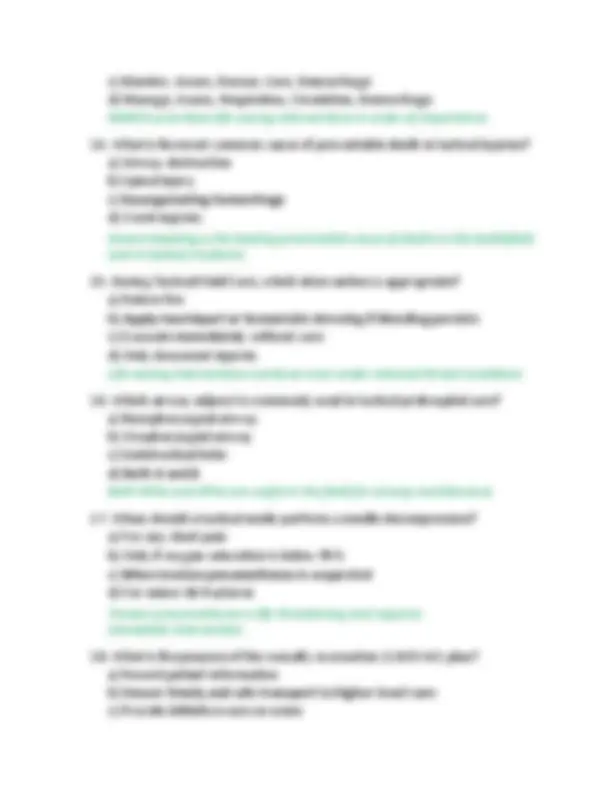 Practice Practi OHIO TACTICAL MEDIC EXAM PRACTICE QUESTIONS AND CORRECT ANSWERS FALL ...