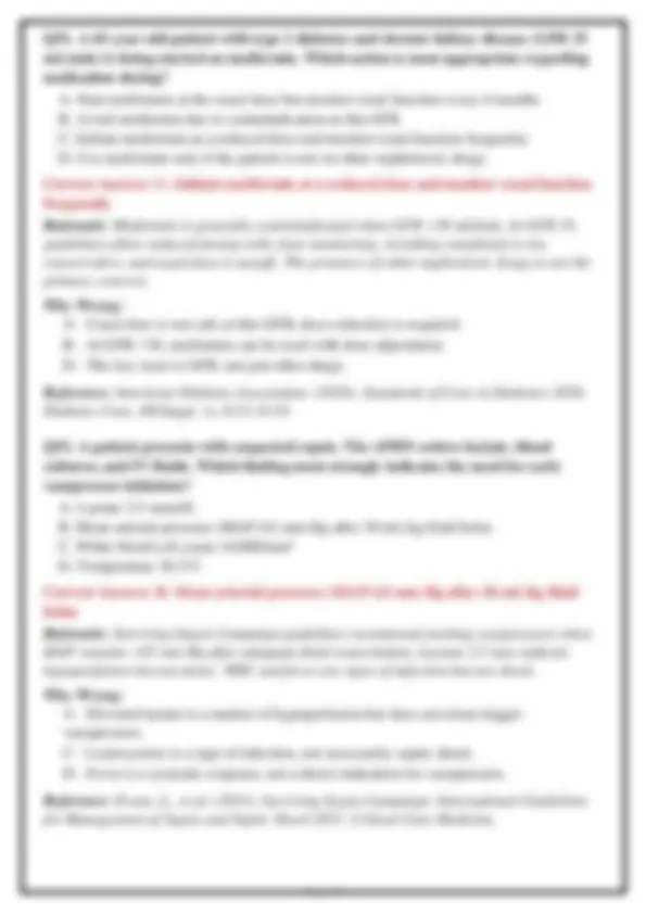 Rn Test Questions NUR 513 INTRODUCTION TO ADVANCED REGISTERED NURSING VERIFIED QUESTIONS ...