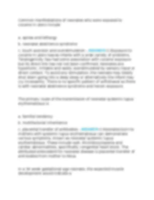 RNC-NIC Exam COMPREHENSIVE QUESTIONS AND VERIFIED ANSWERS, Exams of ...