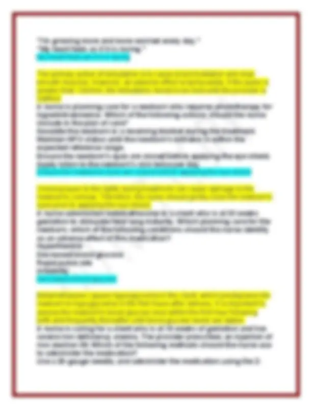 Proctor Test Form 2025 Complete ATI Maternal Newborn Proctored Exam Study Guide: High ...