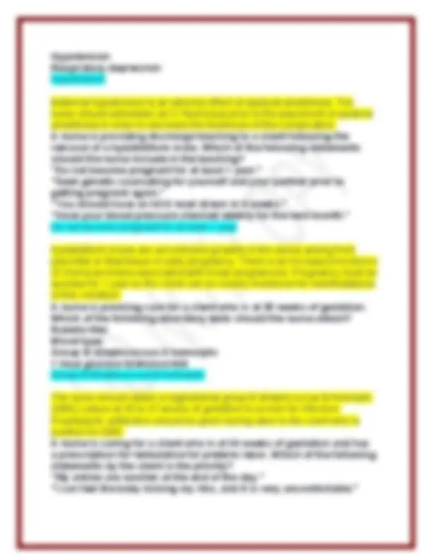 Proctor Test Form 2025 Complete ATI Maternal Newborn Proctored Exam Study Guide: High ...