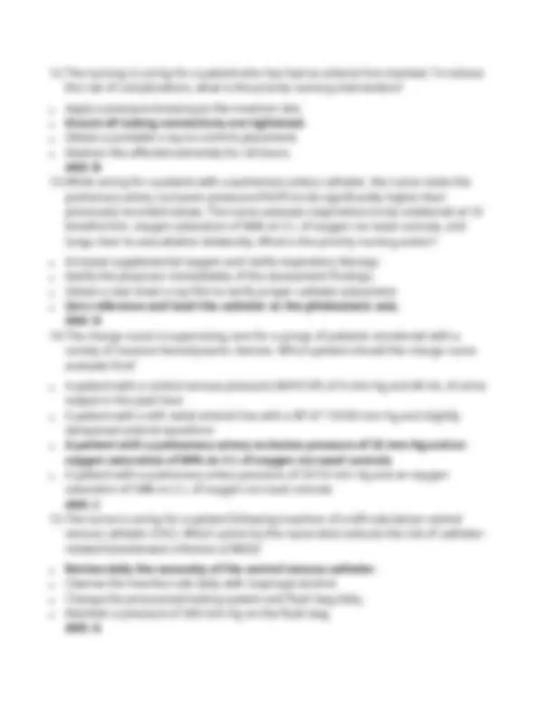 2026 Critical Exam 3 & Final Exam Test Bank | 300+ Updated Questions ...