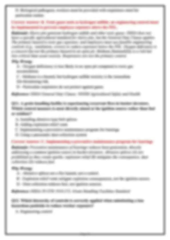 OSHA 30 HOUR AGRICULTURE SAFETY EXAM_ VERIFIED QUESTIONS AND ANSWERS ...