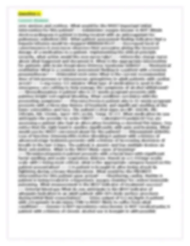 Rn Test Questions 026 RELIAS ED RN A EXAM UPDATED 67 QUESTIONS BANK WITH CORRECT ANSWERS ...