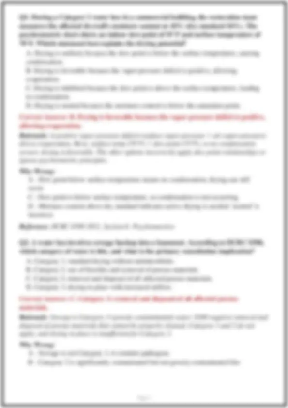 IICRC WRT Exam (2025) comprehensive questions and verified answers ...