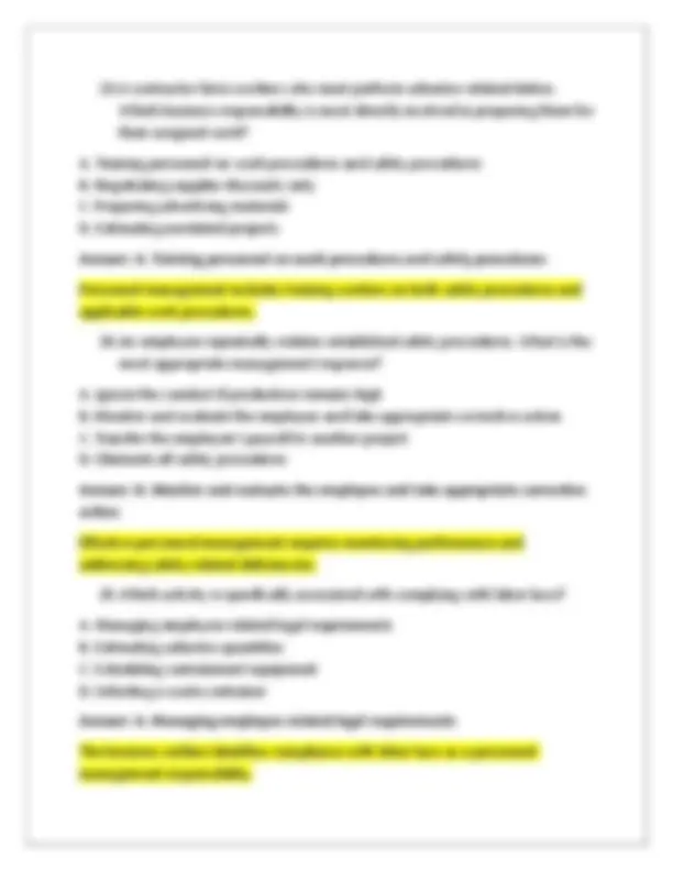 Florida Asbestos Contractor Business Examination — DBPR NEWEST ...