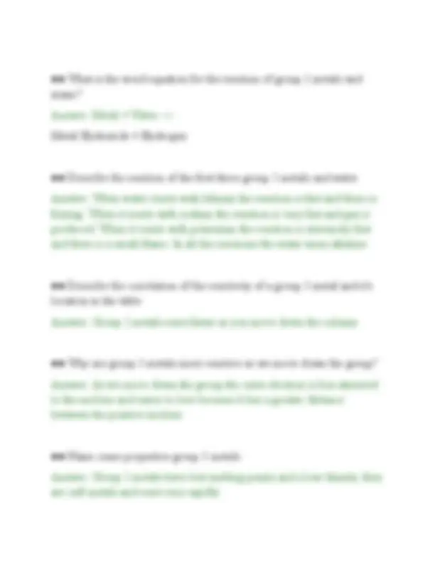 AQA GCSE CHEMISTRY 8462 2H PAPER 2 EXAM SCRIPT FULL QUESTIONS AND ...