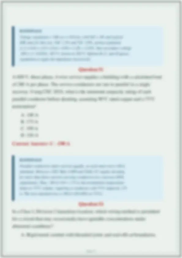 Priod Key Alberta Electrician Fourth Period AIT Practice Exam with Practice ...